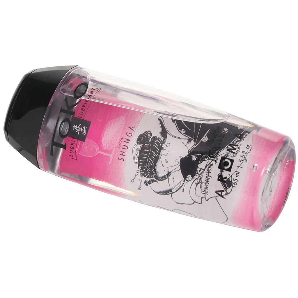 Toko Aroma Flavored Lube 5.5oz/163ml in Strawberry Wine
