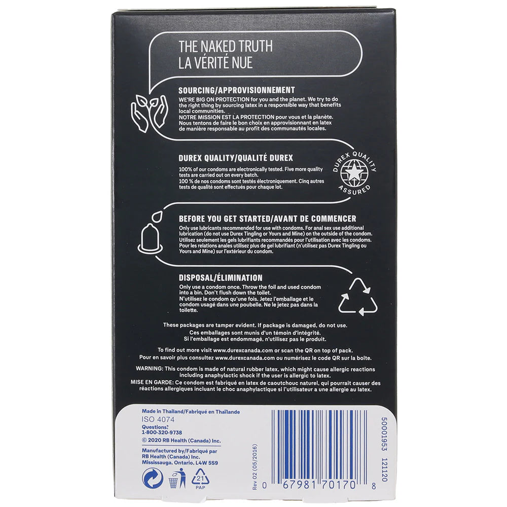 Avanti Bare Latex Condoms in 12 Pack