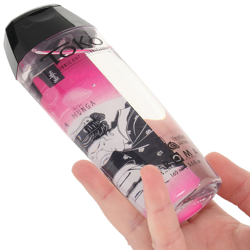 Toko Aroma Flavored Lube 5.5oz/163ml in Strawberry Wine