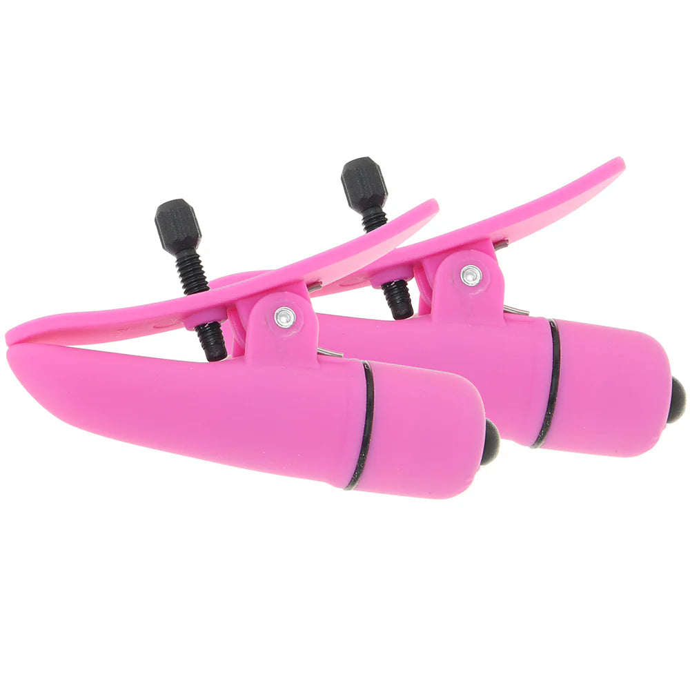 Nipple Play Vibrating Nipplettes – Pink