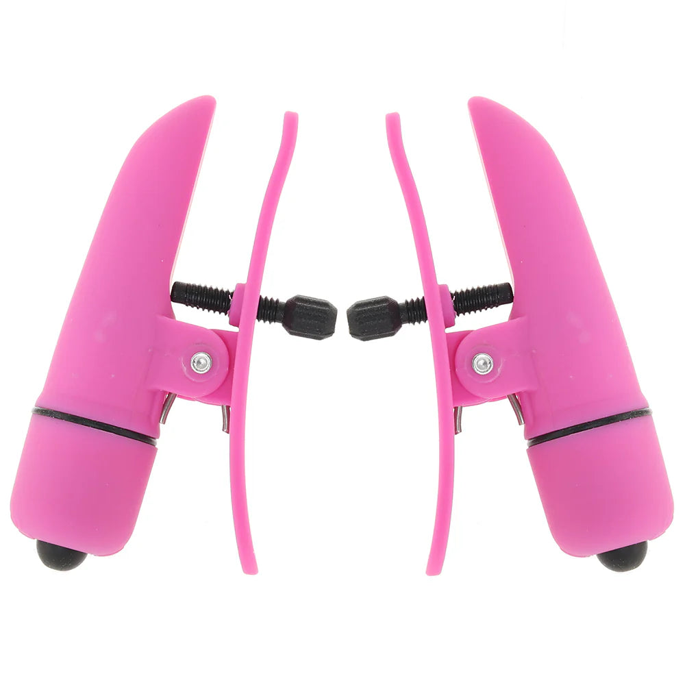 Nipple Play Vibrating Nipplettes – Pink