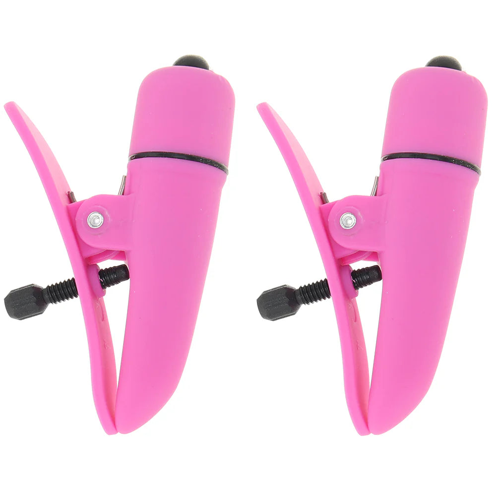 Nipple Play Vibrating Nipplettes – Pink
