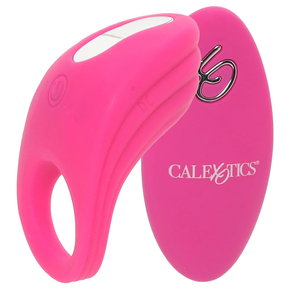 Silicone Remote Pleasure Vibrating C-Ring