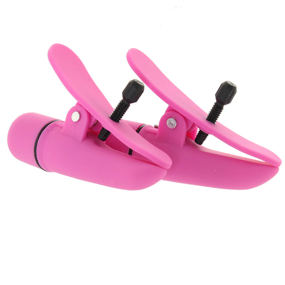 Nipple Play Vibrating Nipplettes – Pink