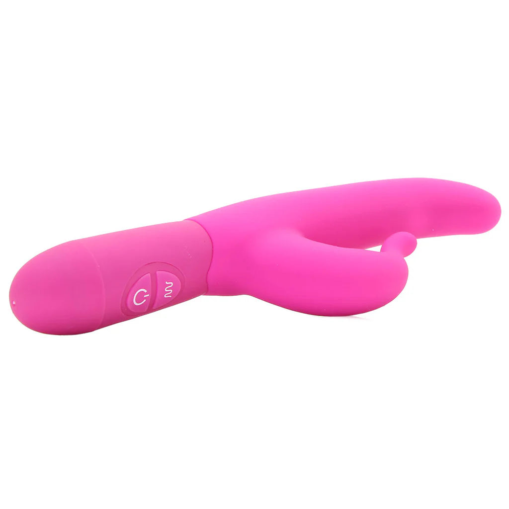 Posh 10-Function Silicone Teasing Tickler Vibe in Pink