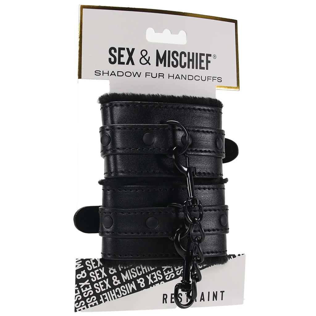 Sex & Mischief Shadow Fur Handcuffs