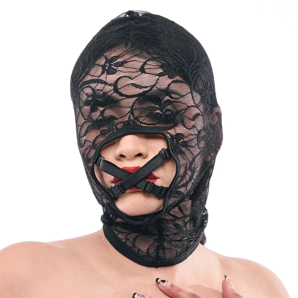 Sex & Mischief Lace Hush Hood