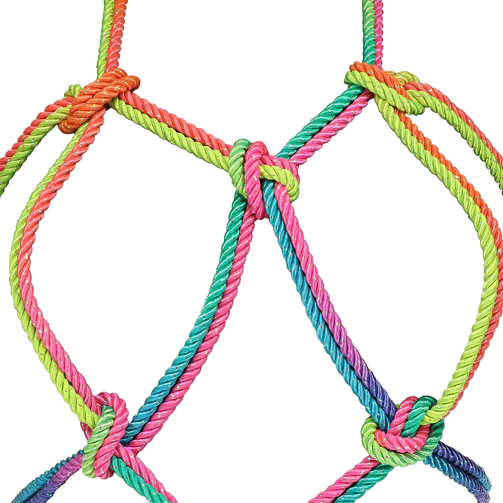 Ouch! 32.8'/10m Bondage Rope in Vibrant Rainbow
