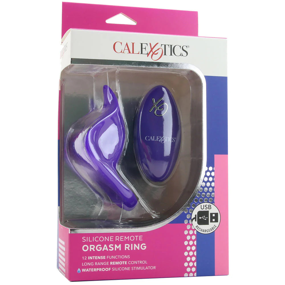 Silicone Remote Orgasm Vibrating Cock Ring