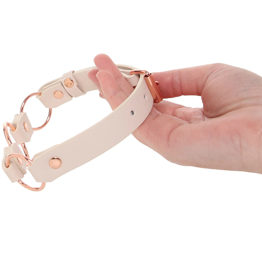 S&M Peaches 'n CreaMe Ring Day Collar