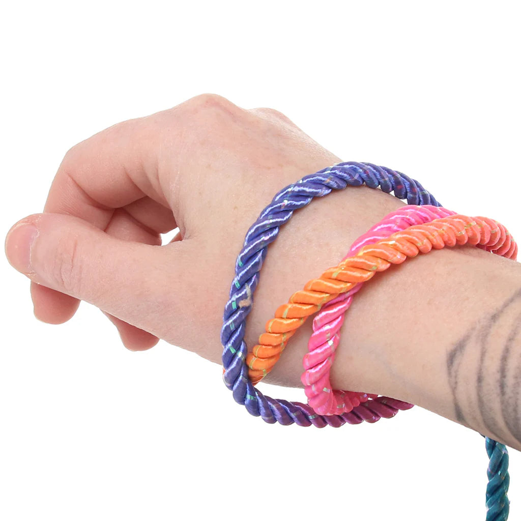 Ouch! 32.8'/10m Bondage Rope in Vibrant Rainbow