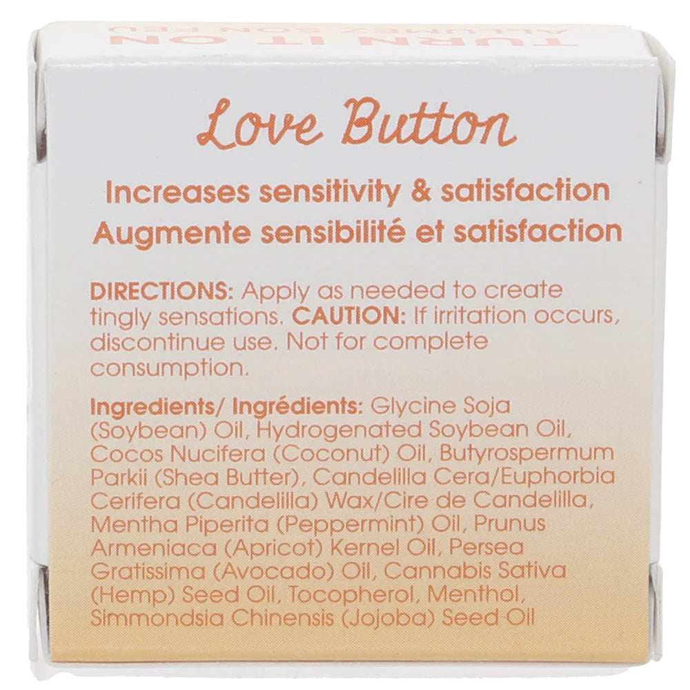 Love Button Arousal Balm in .3oz/8.5g