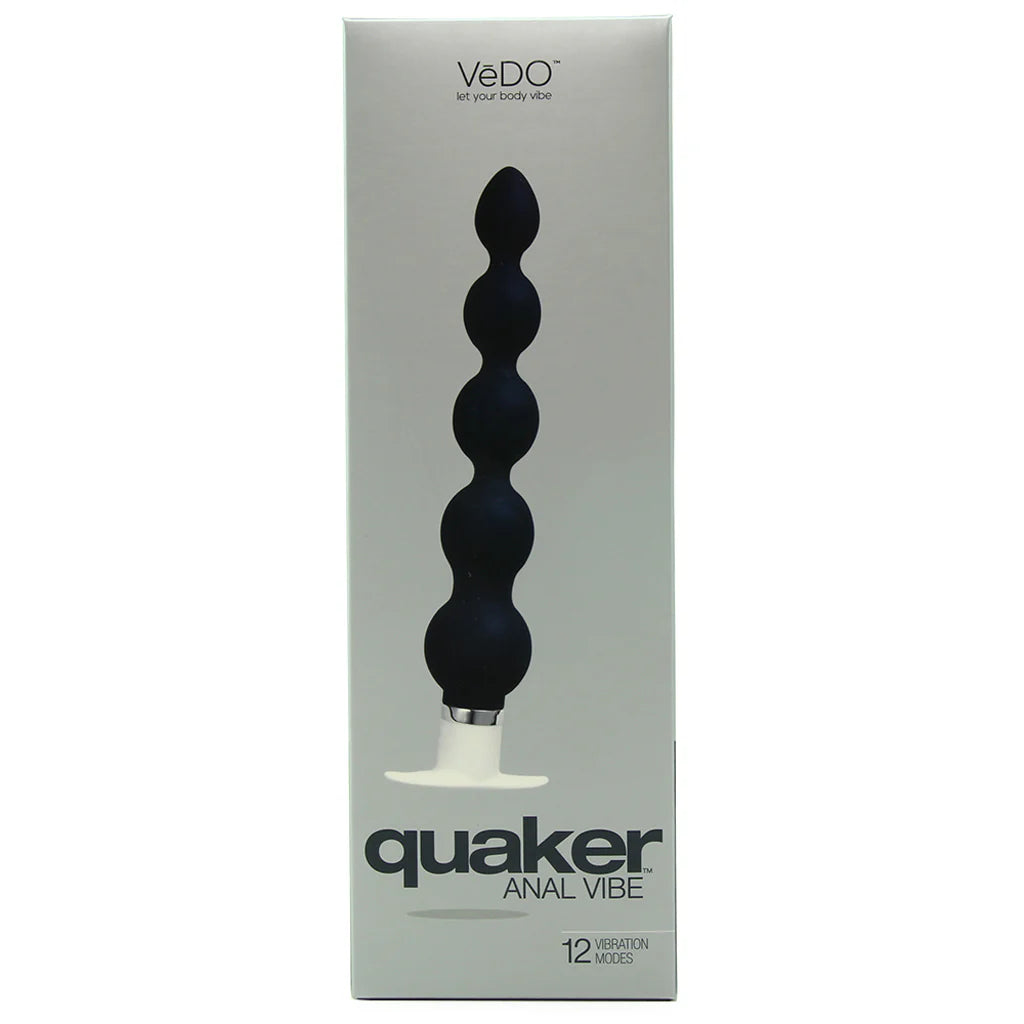 Quaker Anal Vibe in Just Black