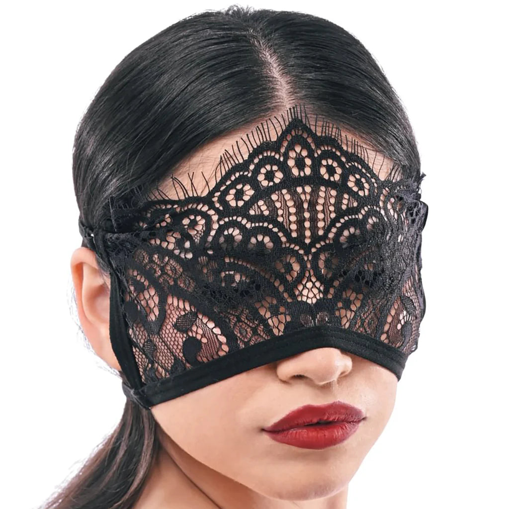 S&M Veiled Vision Lace Blindfold