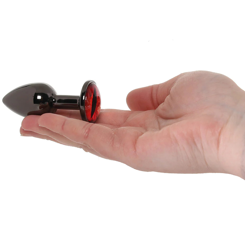 Creature Cocks Sinister Eye Metal Butt Plug in Small - Small