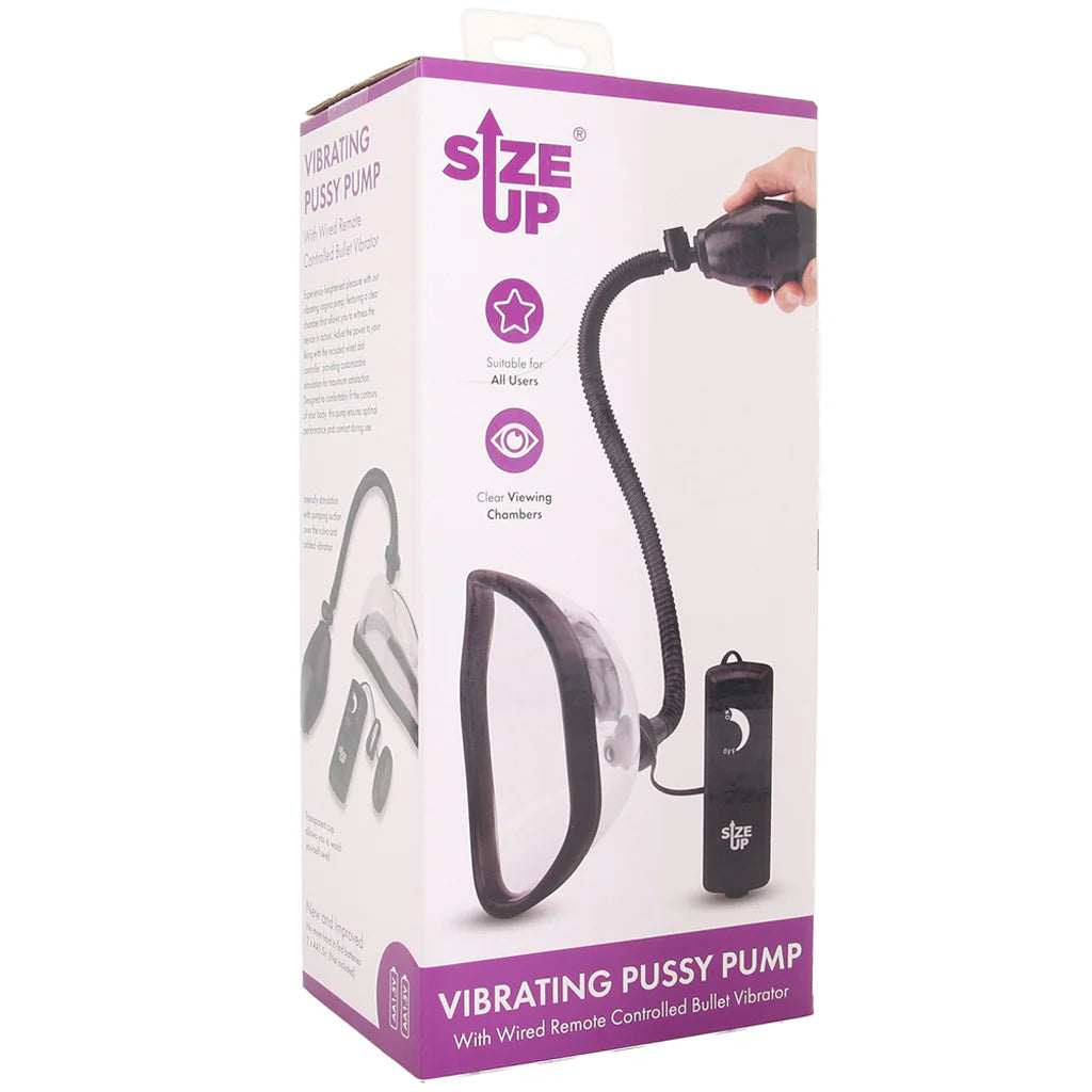 Size Up Vibrating Pussy Pump
