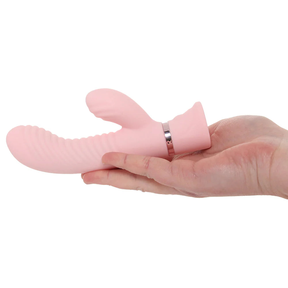 Loveline Mystique Ribbed Mini Rabbit Vibe