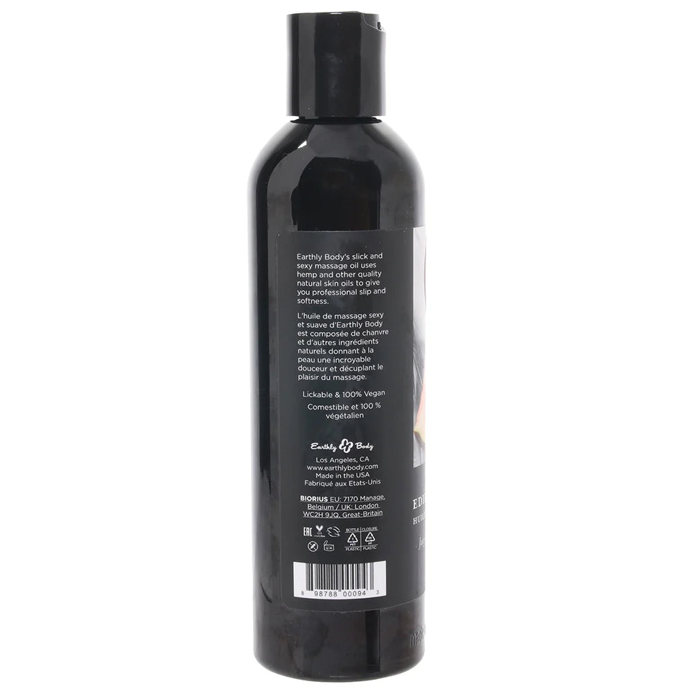 Edible Massage Oil 8oz/236ml in Watermelon