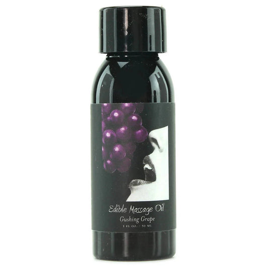 Edible Massage Oil 2oz/60ml in Gushing Grape