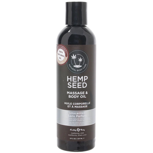 Hemp Seed Massage Oil 8oz/236ml in Unscented