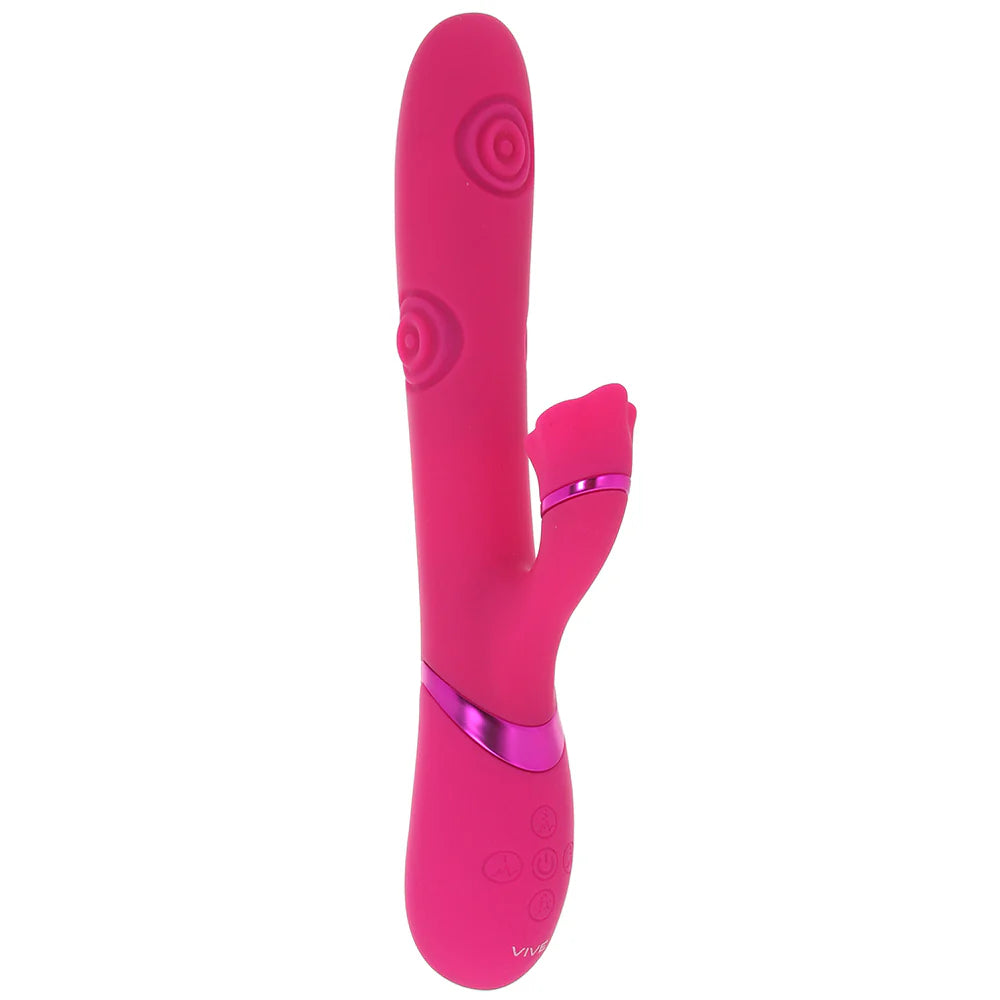 Dolce Vive Fiore Air Wave Tapping Rabbit Vibe