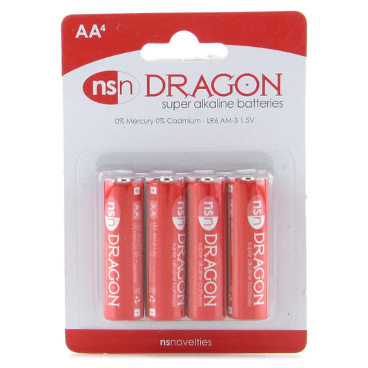 Dragon Super Alkaline Battery 4 Pack in AA