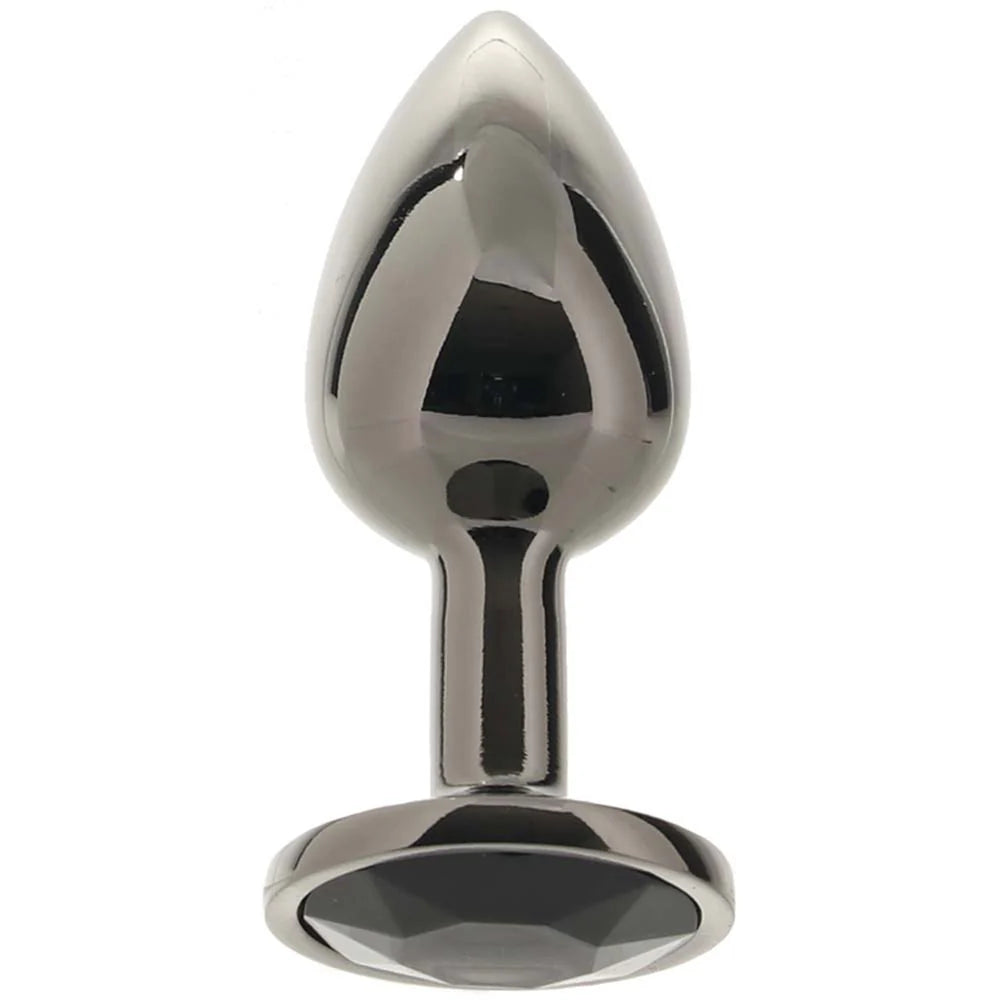 Black Gem Anal Plug in Small - Small