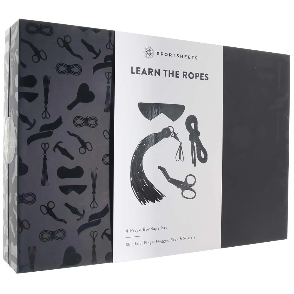 Learn The Ropes 4 Piece Bondage Kit