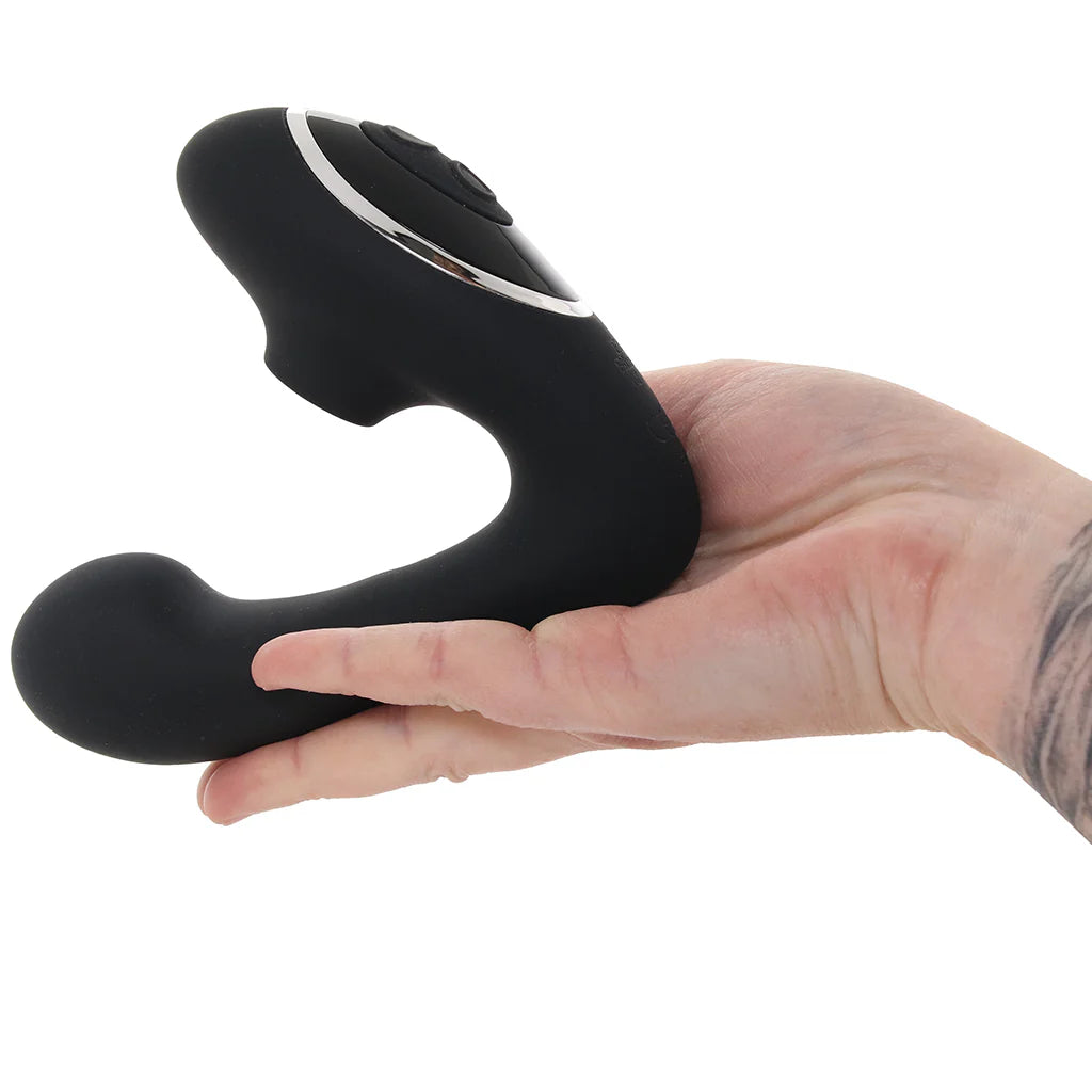 Greedy Girl Duet Stimulator with Clitoral Suction