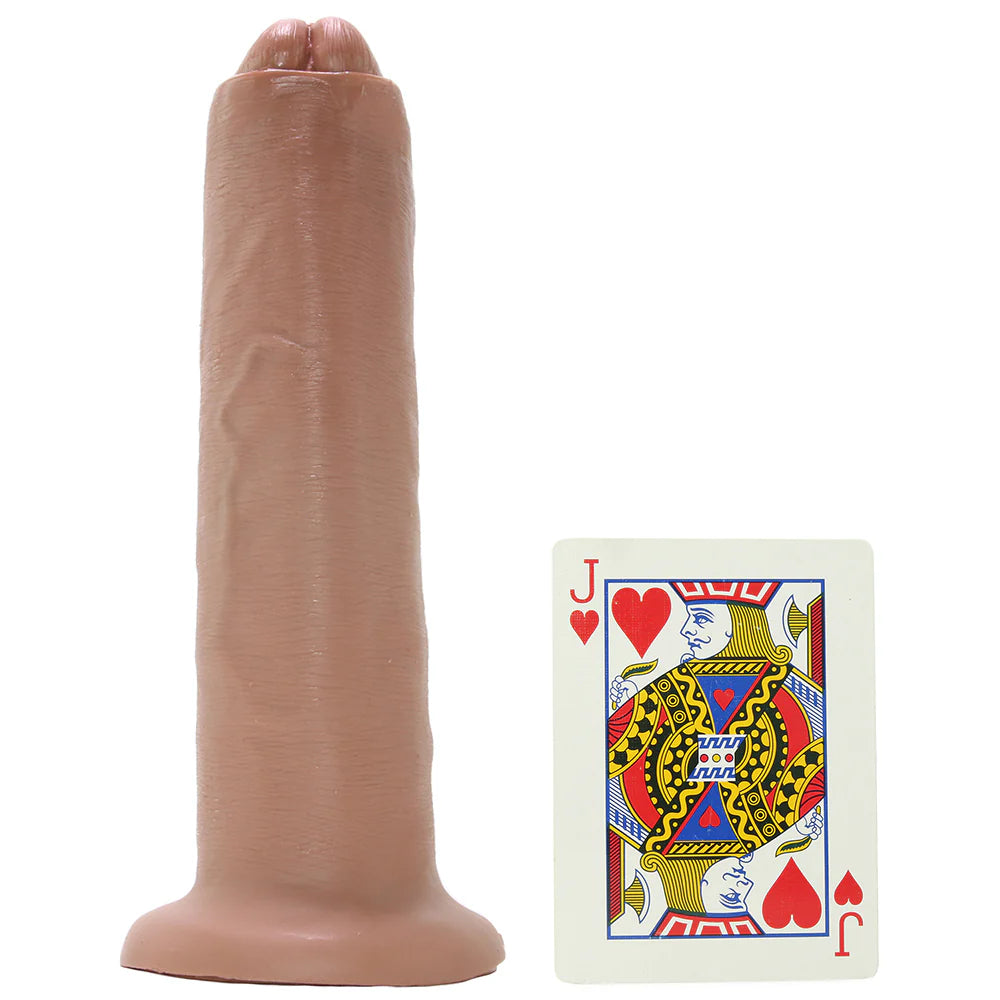 King Cock 7 Inch Slide-Skin Uncut Cock in Caramel