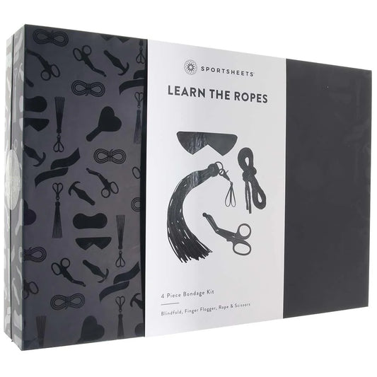 Learn The Ropes 4 Piece Bondage Kit