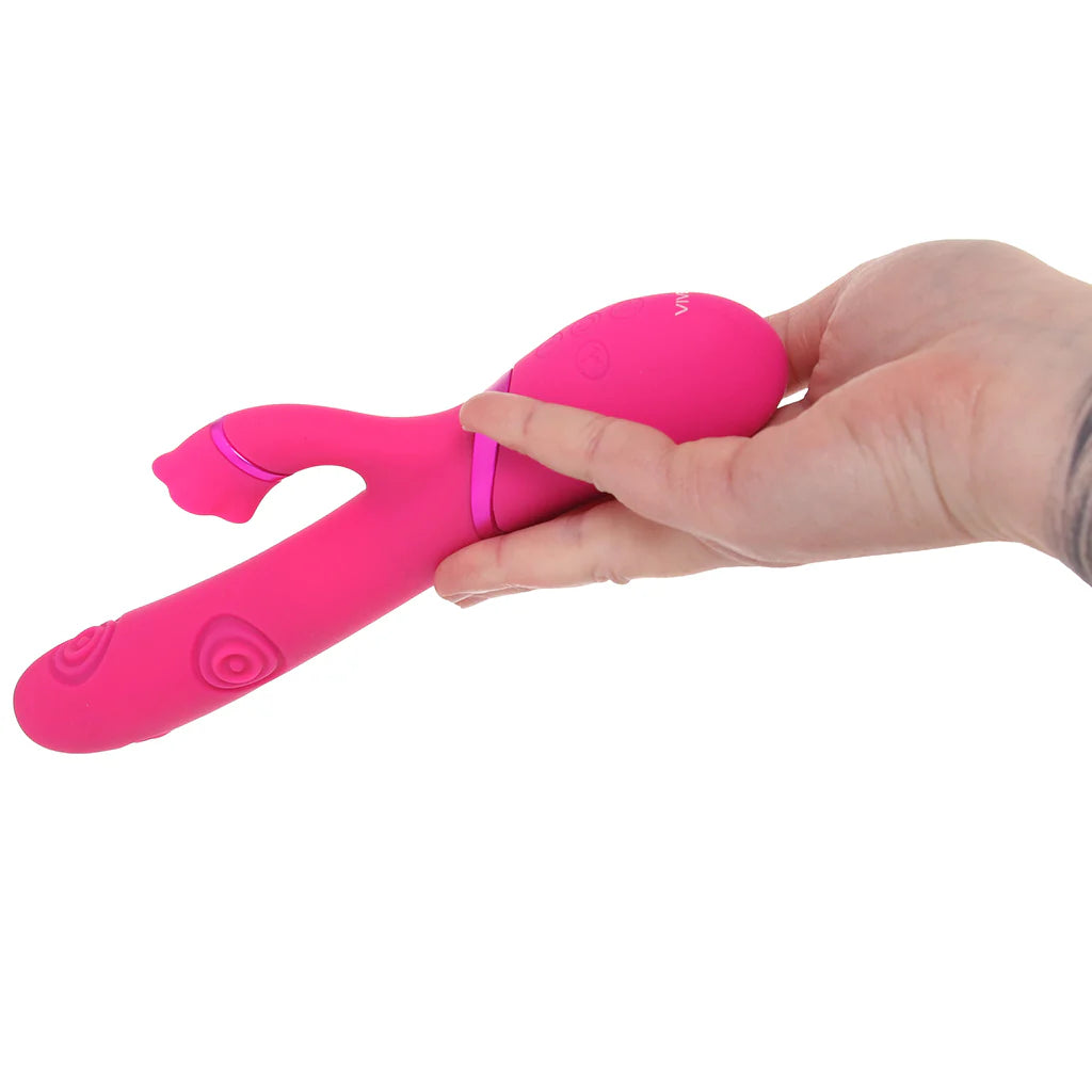 Dolce Vive Fiore Air Wave Tapping Rabbit Vibe