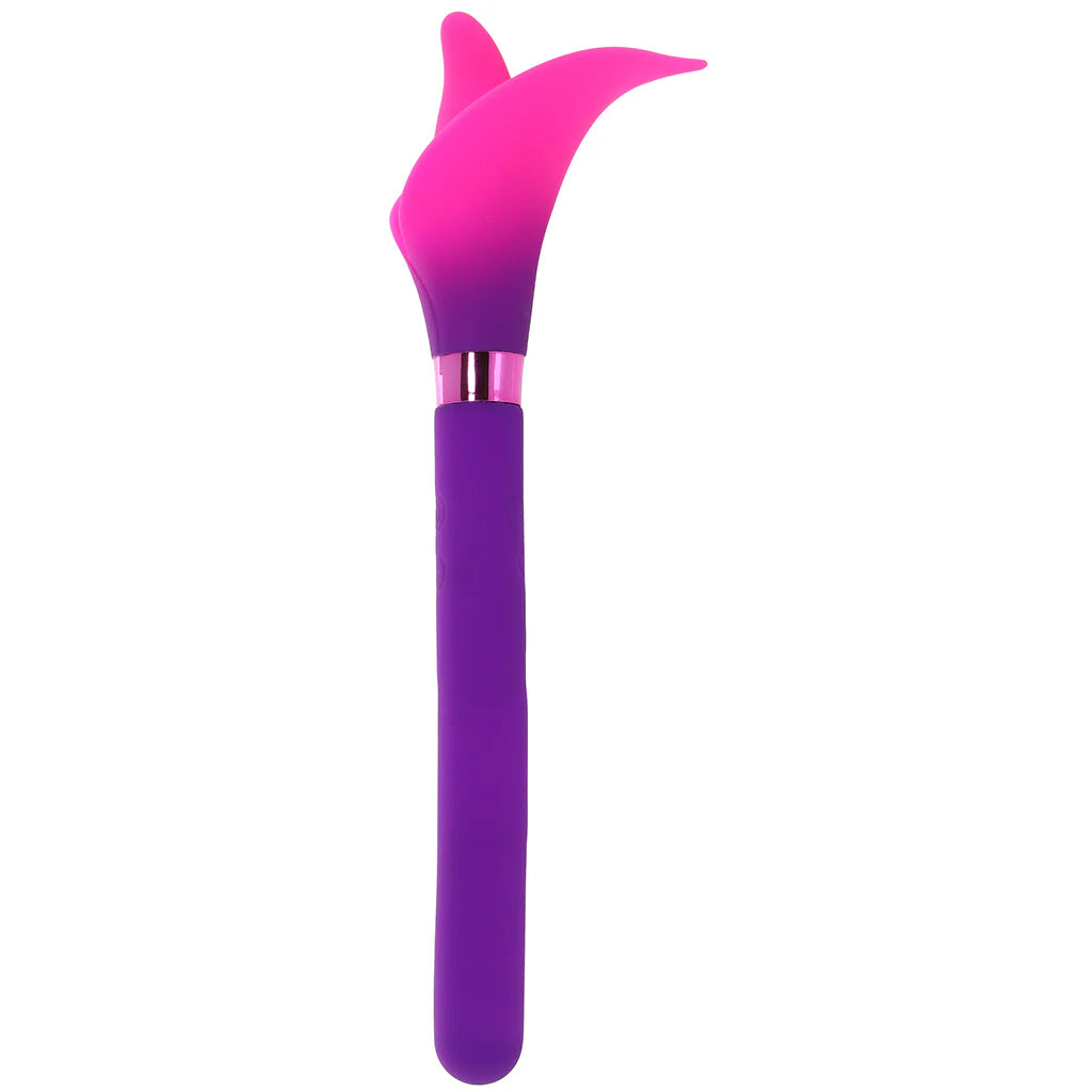 Vala Fiercely Powerful Silicone Flower Vibe in Purple