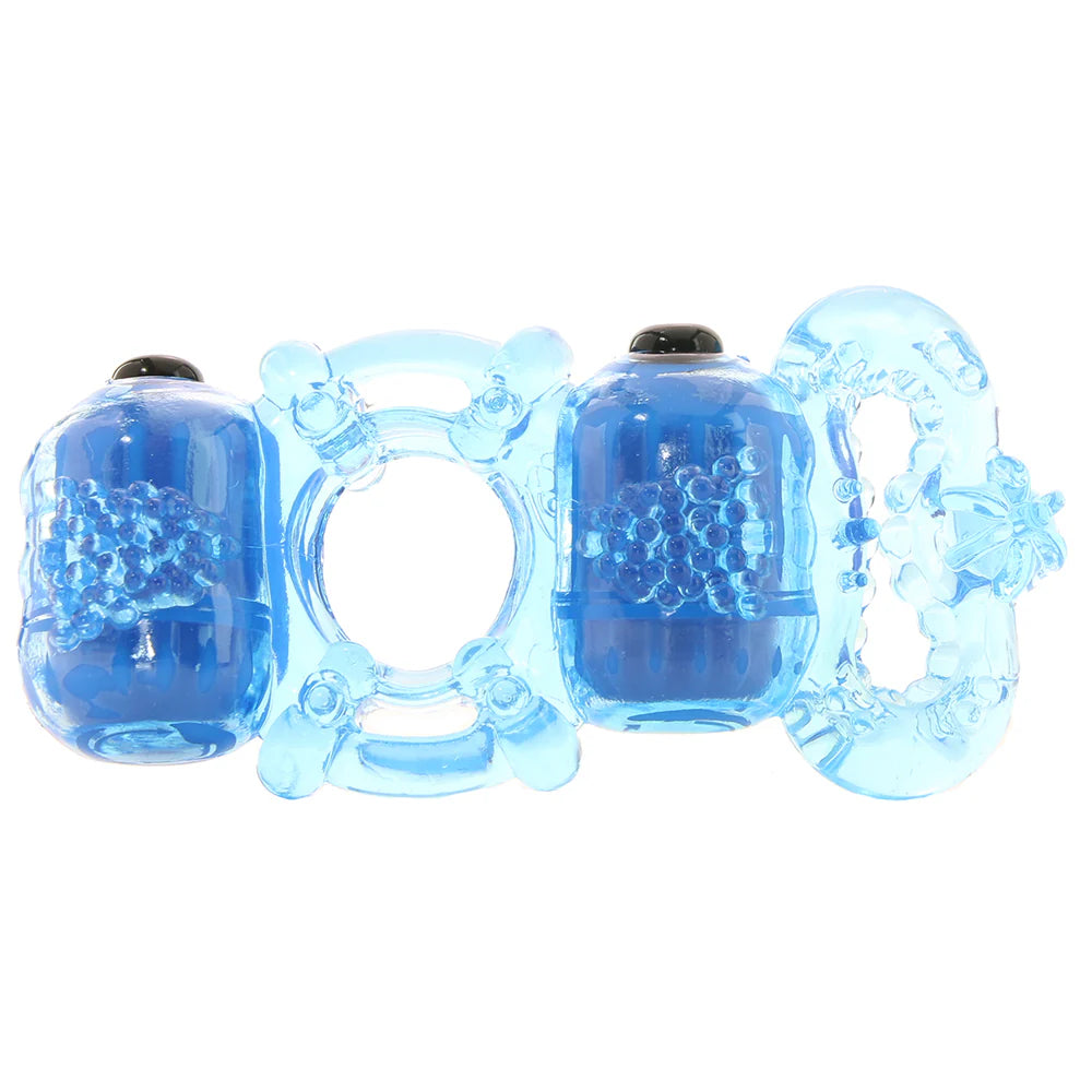 Tri-O Triple Pleasure Ring in Assorted Colors