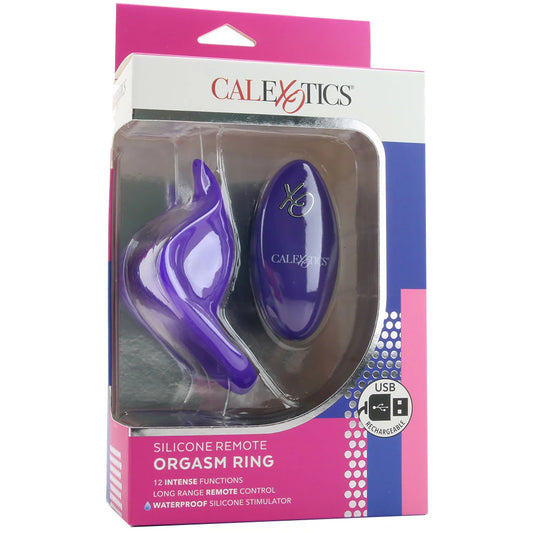 Silicone Remote Orgasm Vibrating Cock Ring