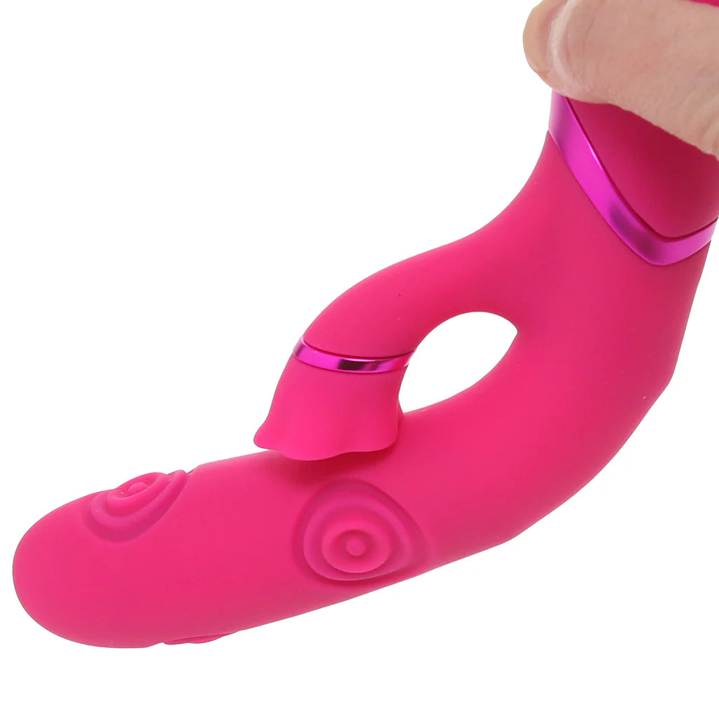 Dolce Vive Fiore Air Wave Tapping Rabbit Vibe