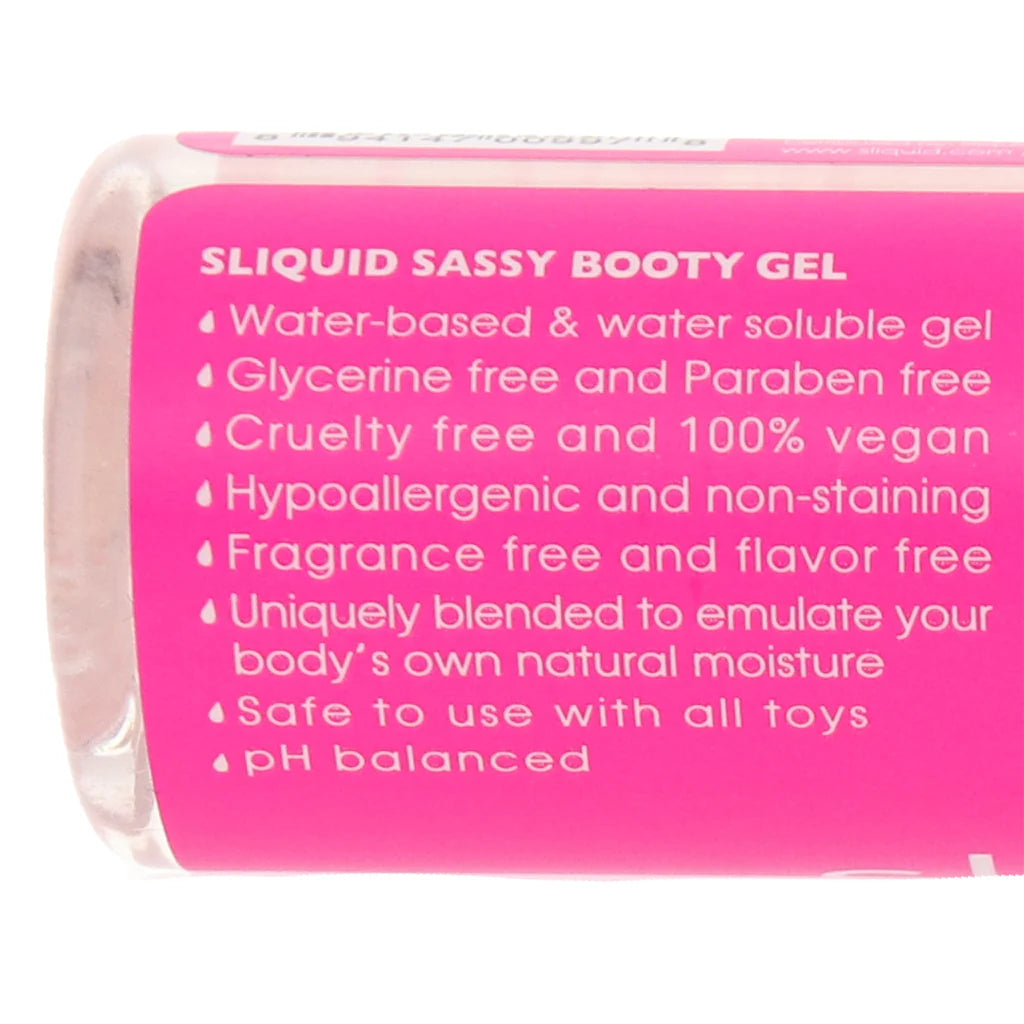 Sassy Booty Gel Natural Lubricant in 2oz/60ml - 2oz/60ml