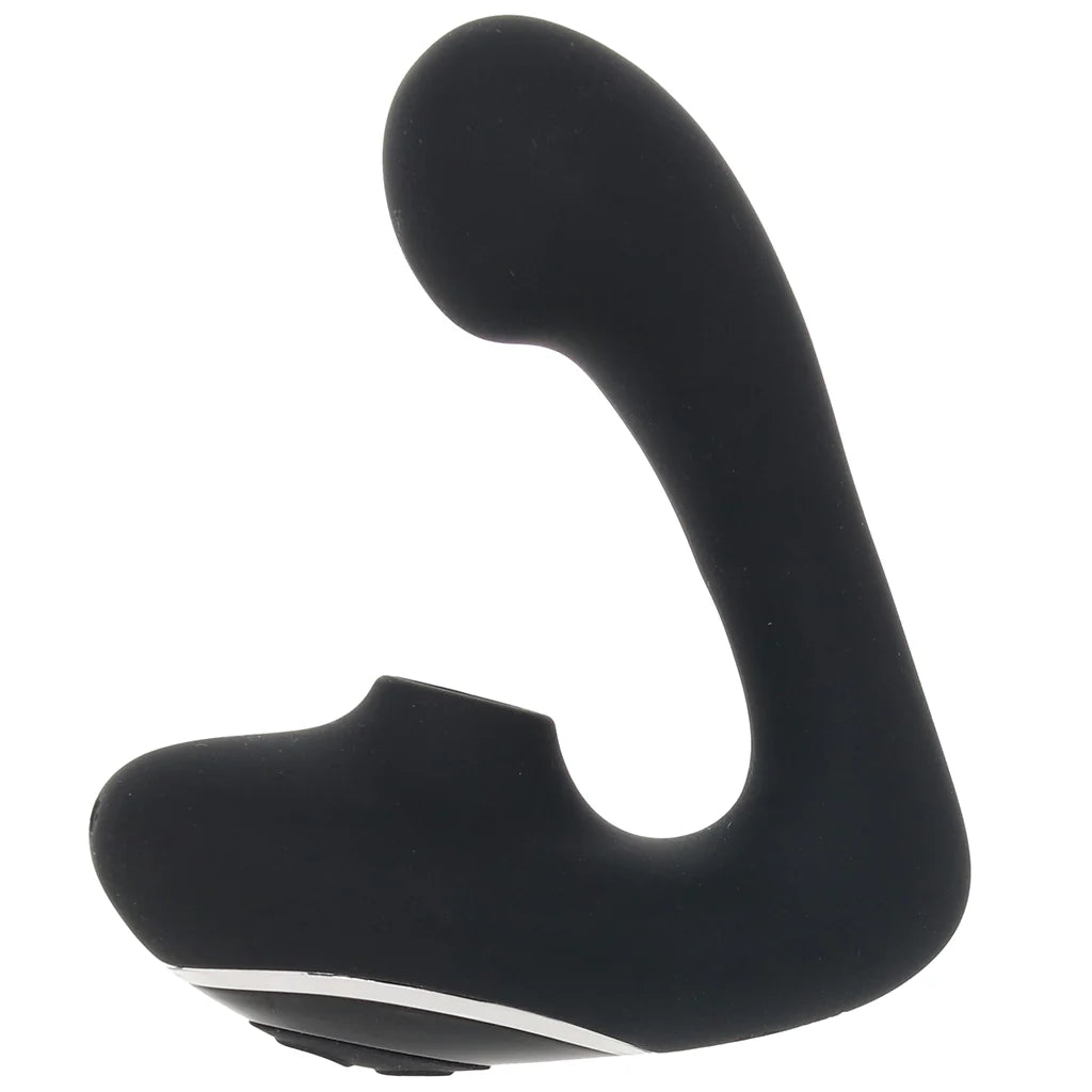Greedy Girl Duet Stimulator with Clitoral Suction