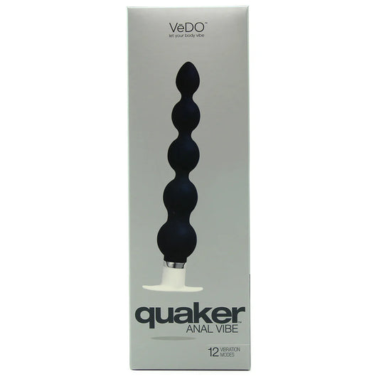 Quaker Anal Vibe in Just Black