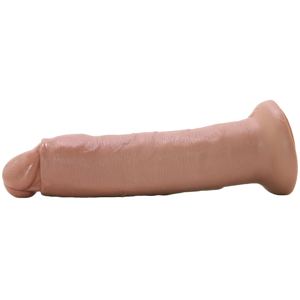 King Cock 7 Inch Slide-Skin Uncut Cock in Caramel