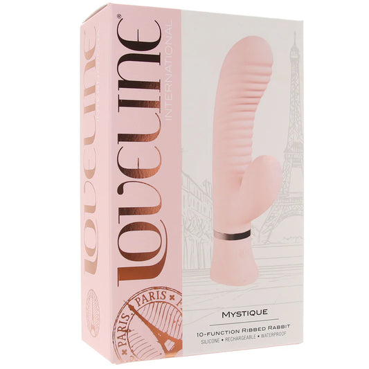 Loveline Mystique Ribbed Mini Rabbit Vibe